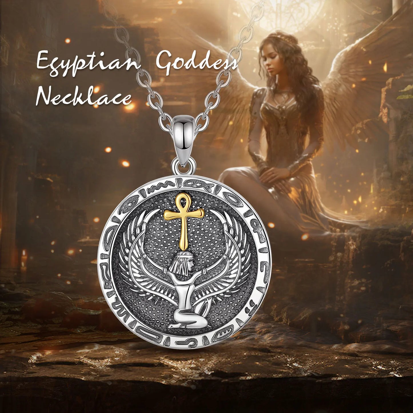 Egyptian Goodness Amulet Pendant