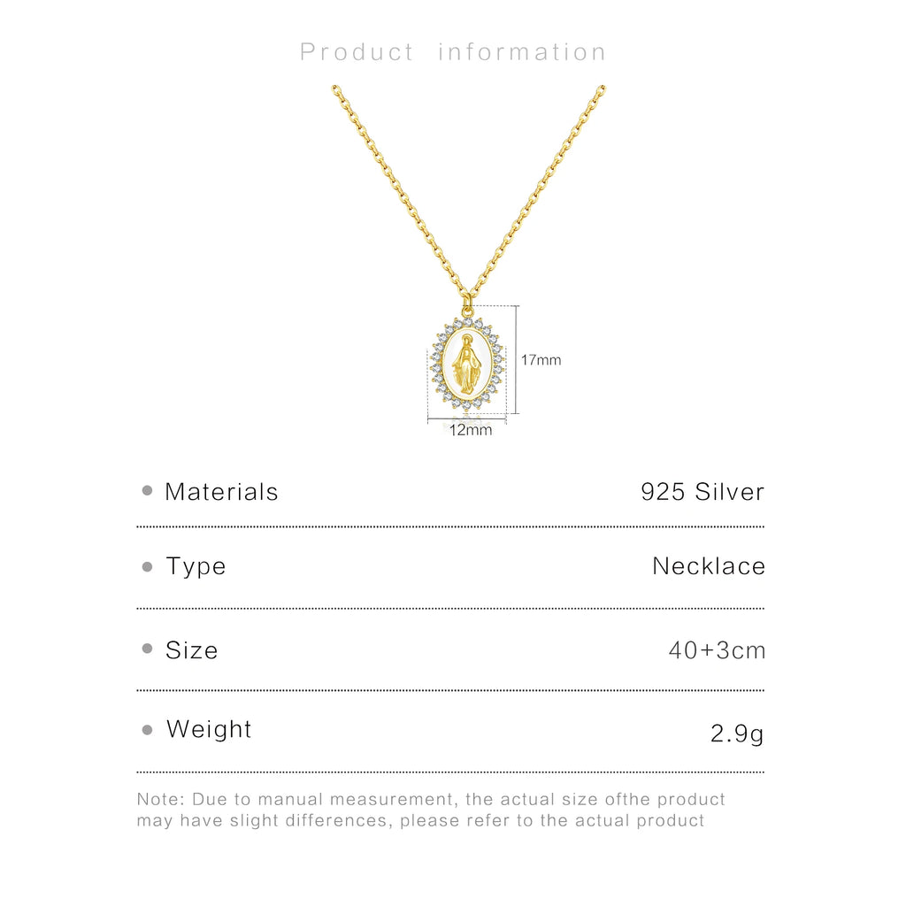Virgin Mary Pendant