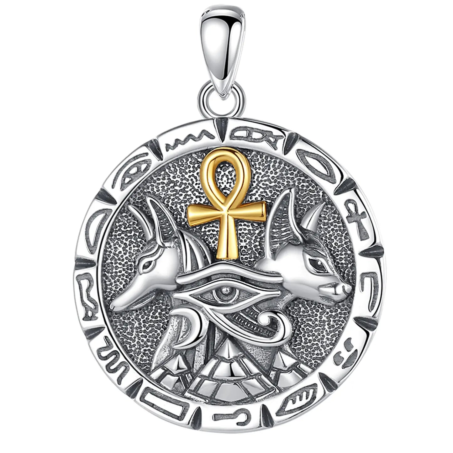 Egyptian Anubis Patron God Necklace
