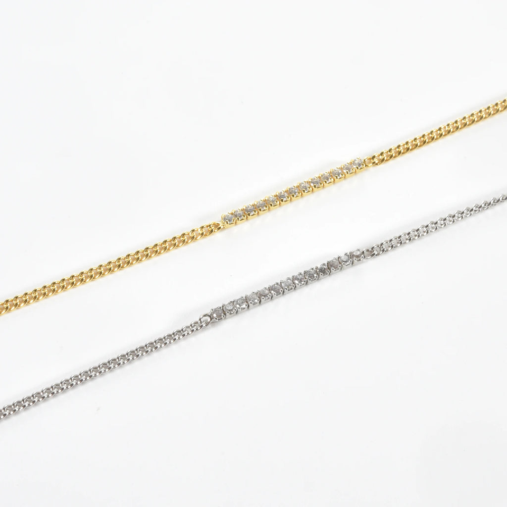 Zircon Line Bracelet