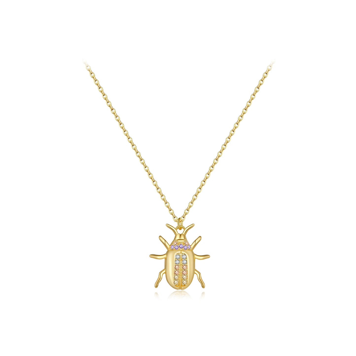 COURAGE BEETLE Necklace