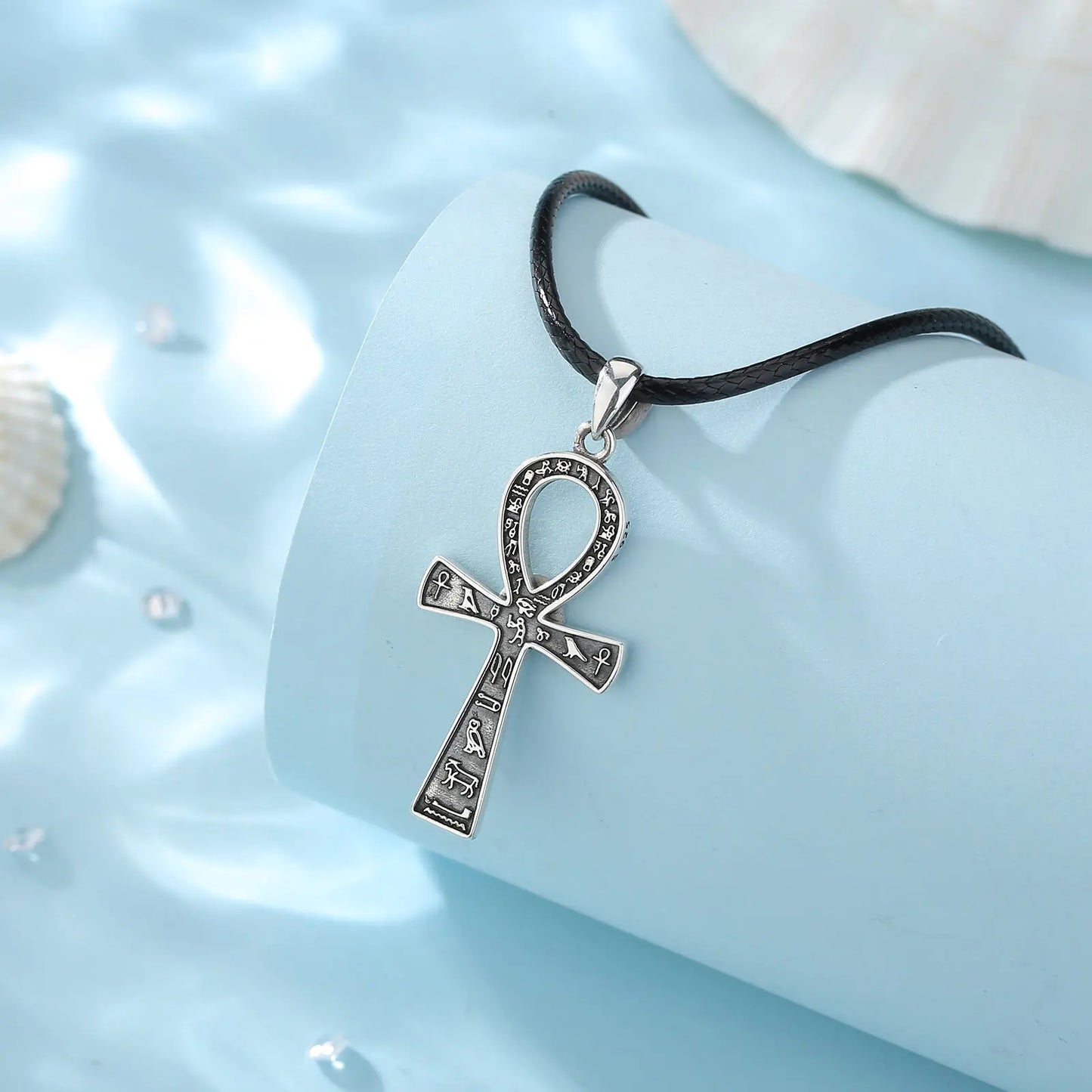 Ankh Hieroglyphs Necklace