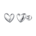 Mini Heart Earrings
