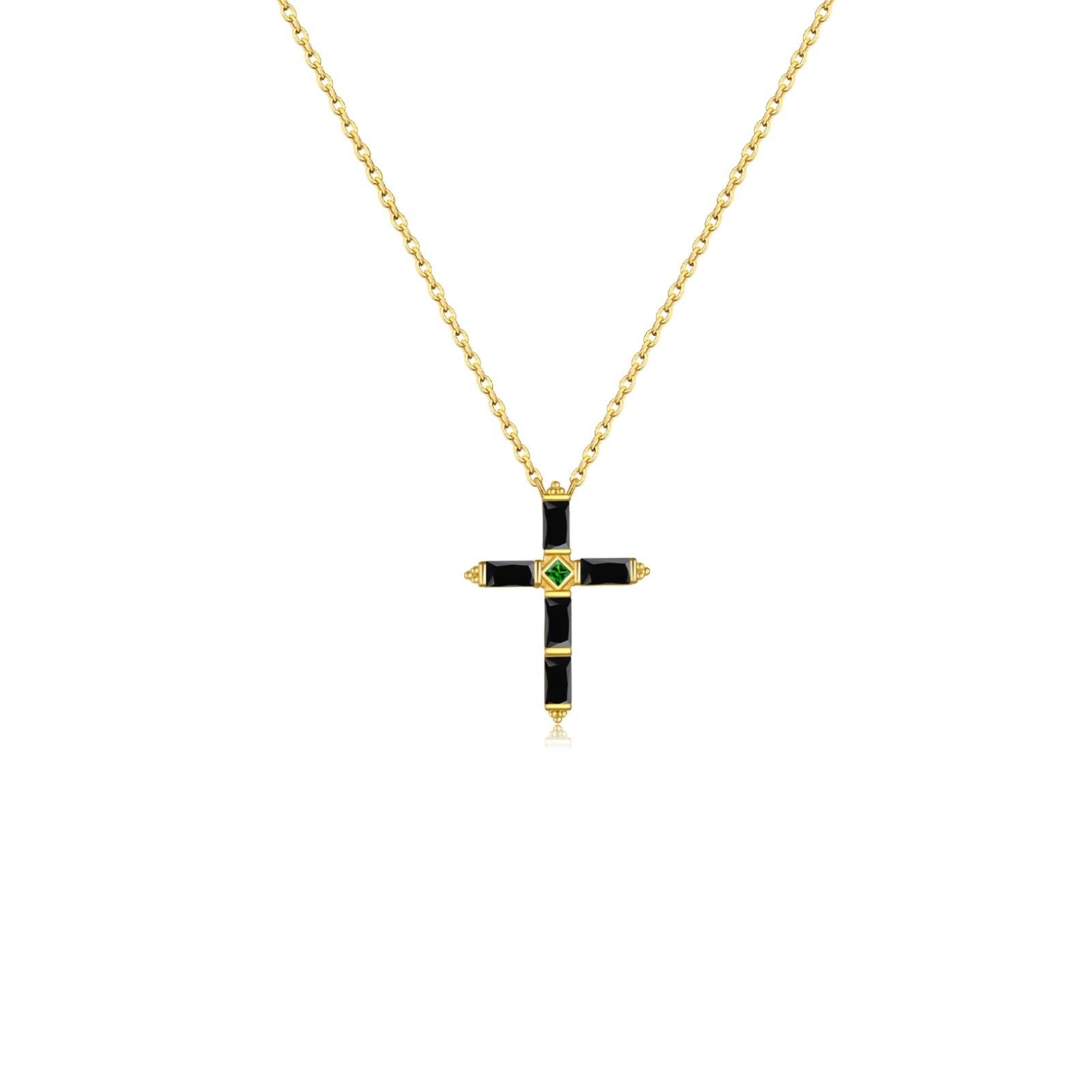 Colorful Cross Necklace