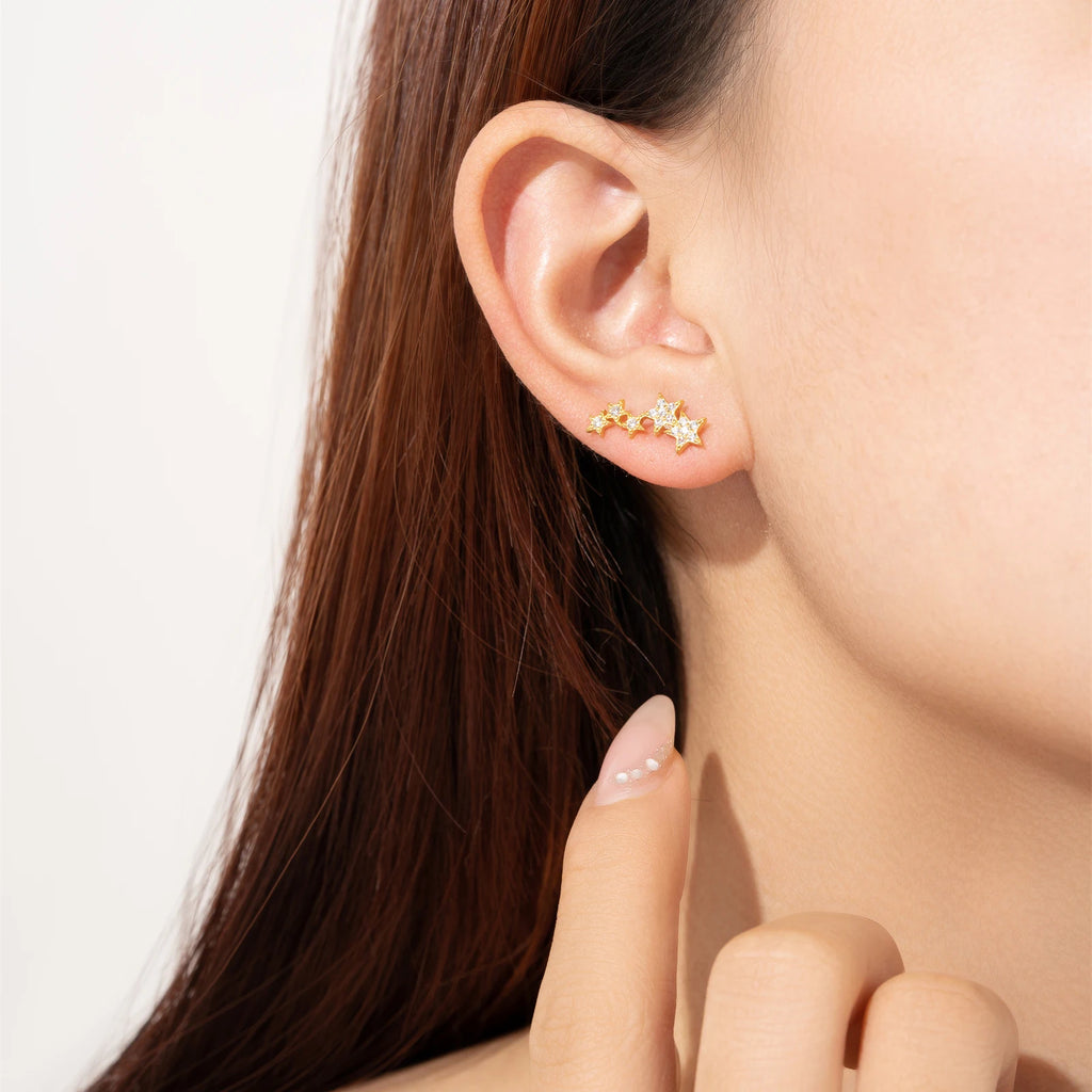 Star Long Earring