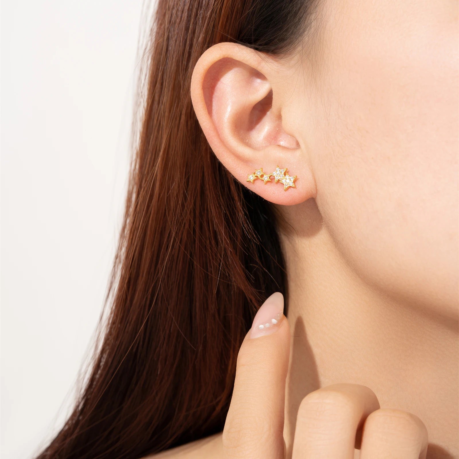 Star Long Earring