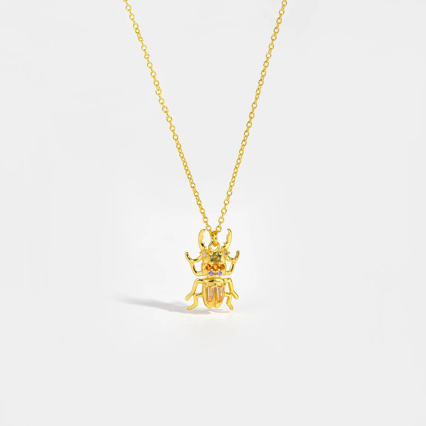 COURAGE BEETLE Necklace