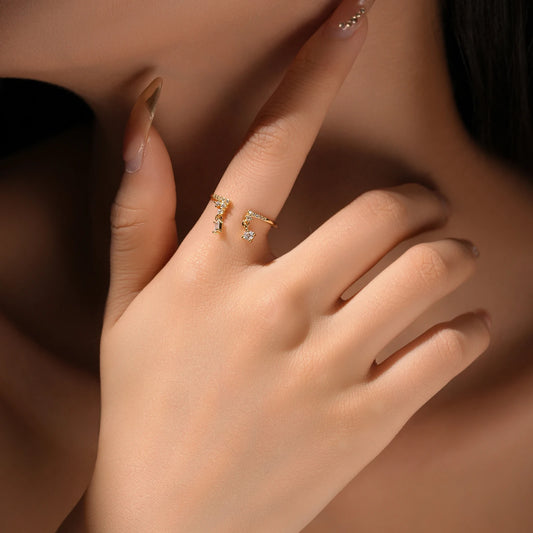 Inlay Adjustable Ring (Buy 1 Get 1 FREE)