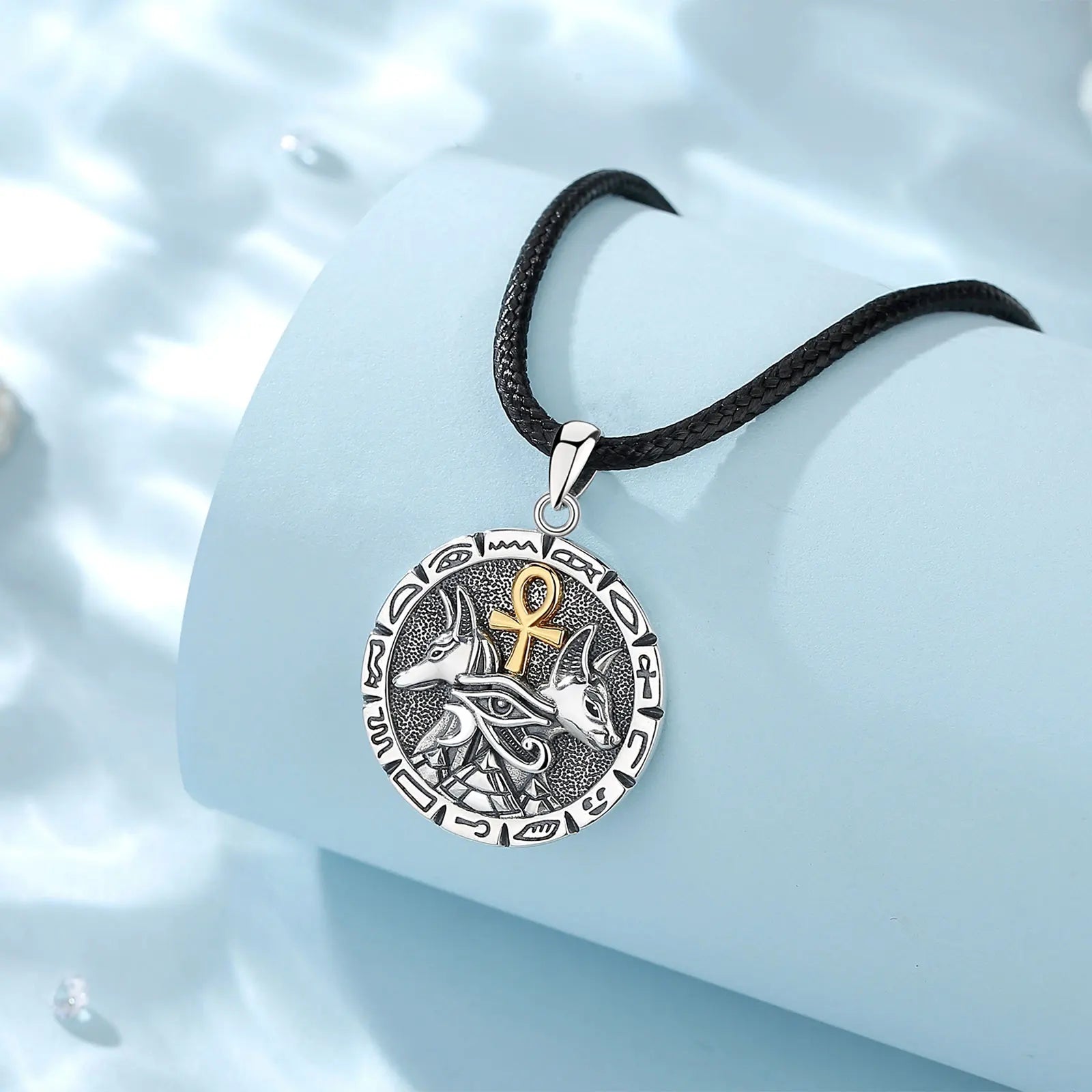 Egyptian Anubis Patron God Necklace