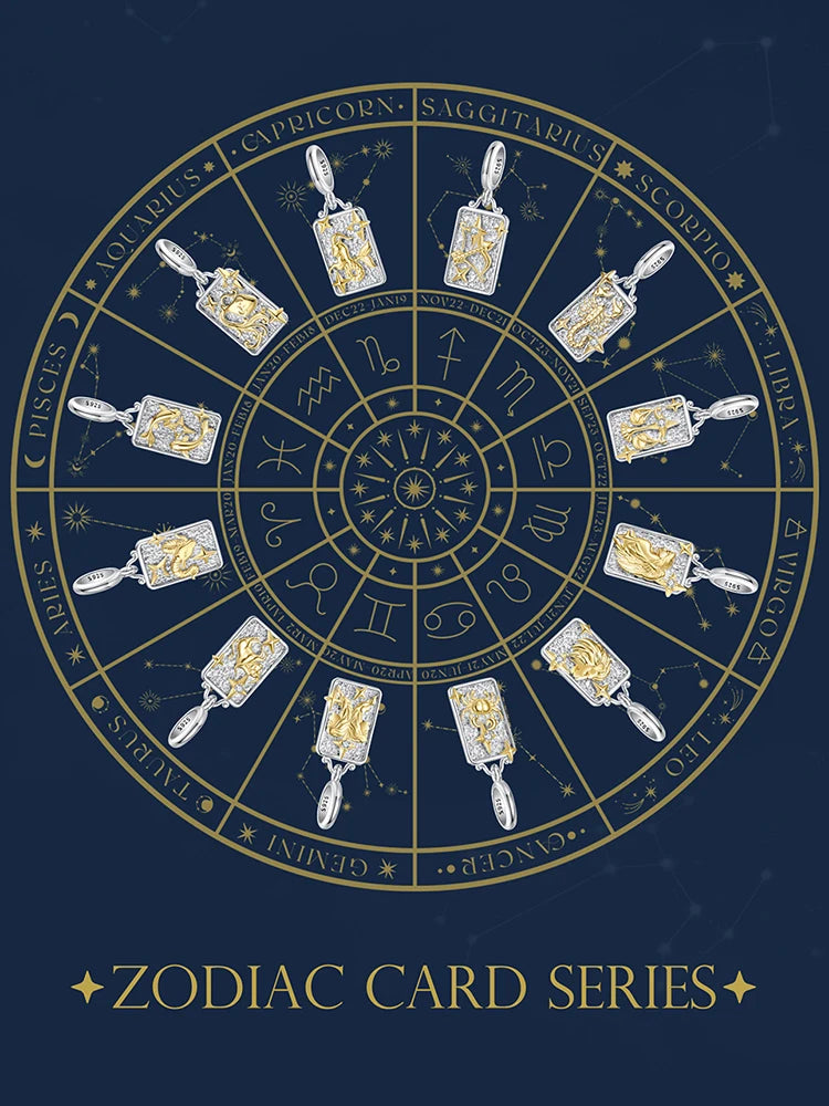 Constellation Astrology Pendant