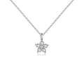 Silver Flower CZ Zircon