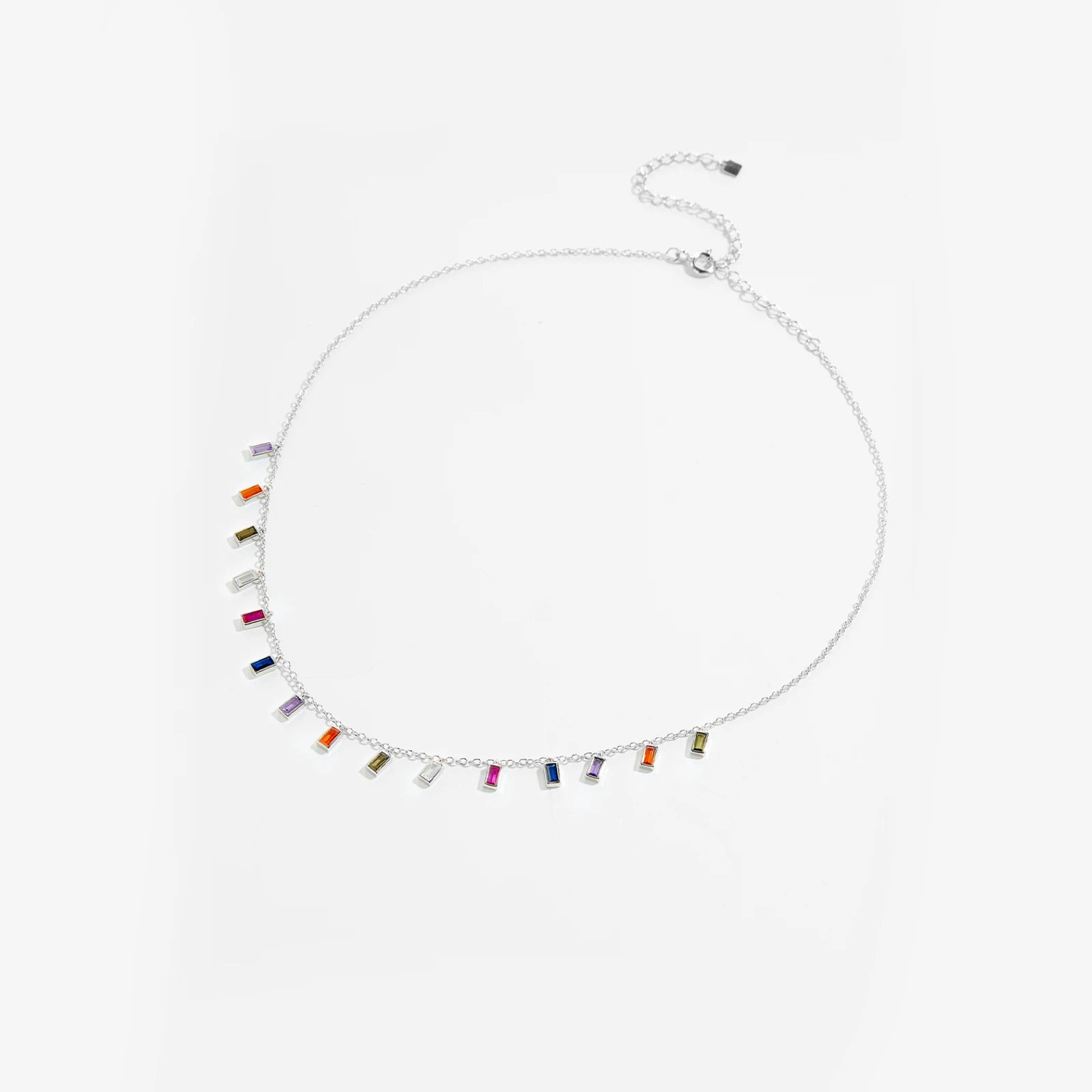 Colorful Zircon Rainbow Necklace/Bracelet