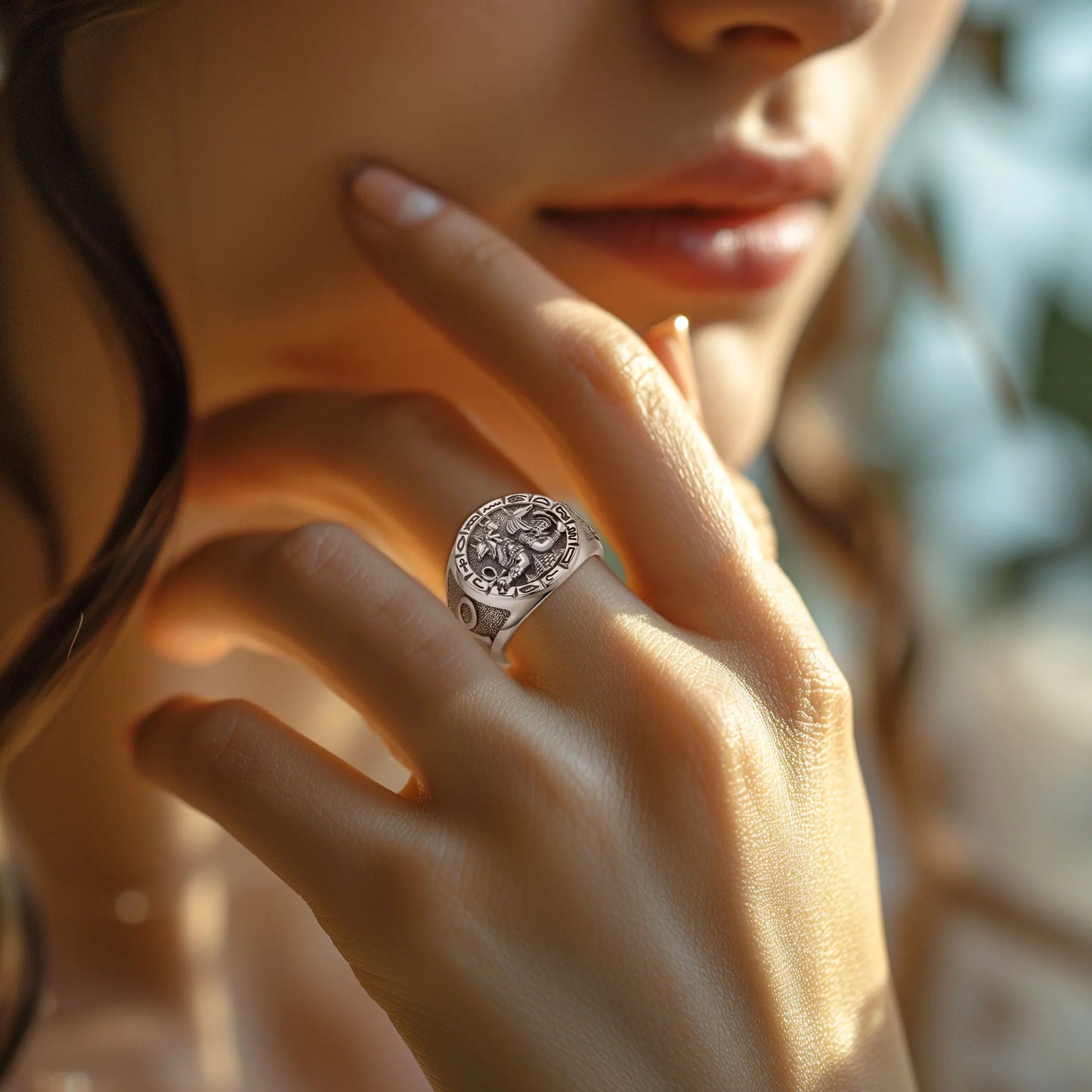 Egyptian Anubis Ring