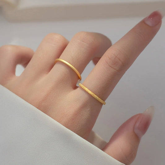 Frosting Round Ring