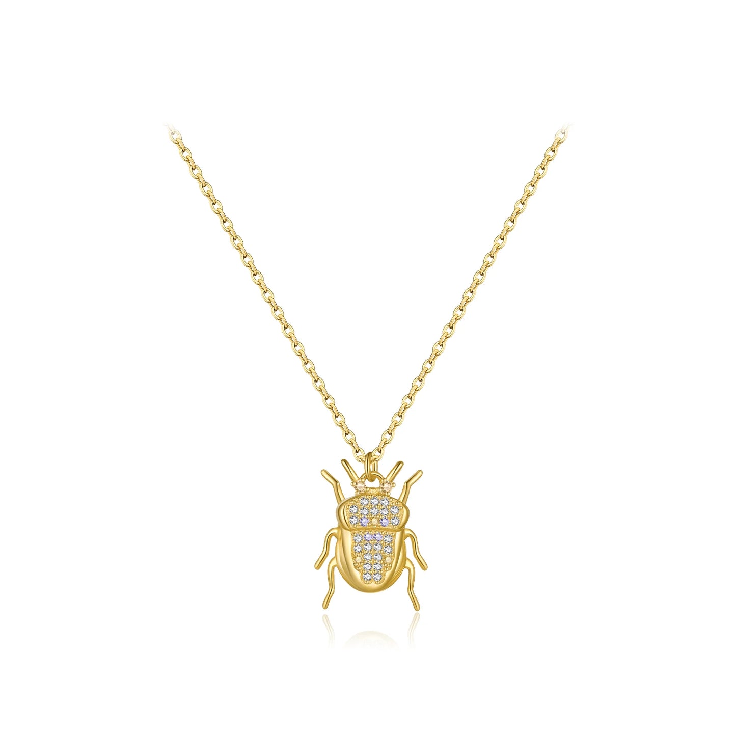 COURAGE BEETLE Necklace