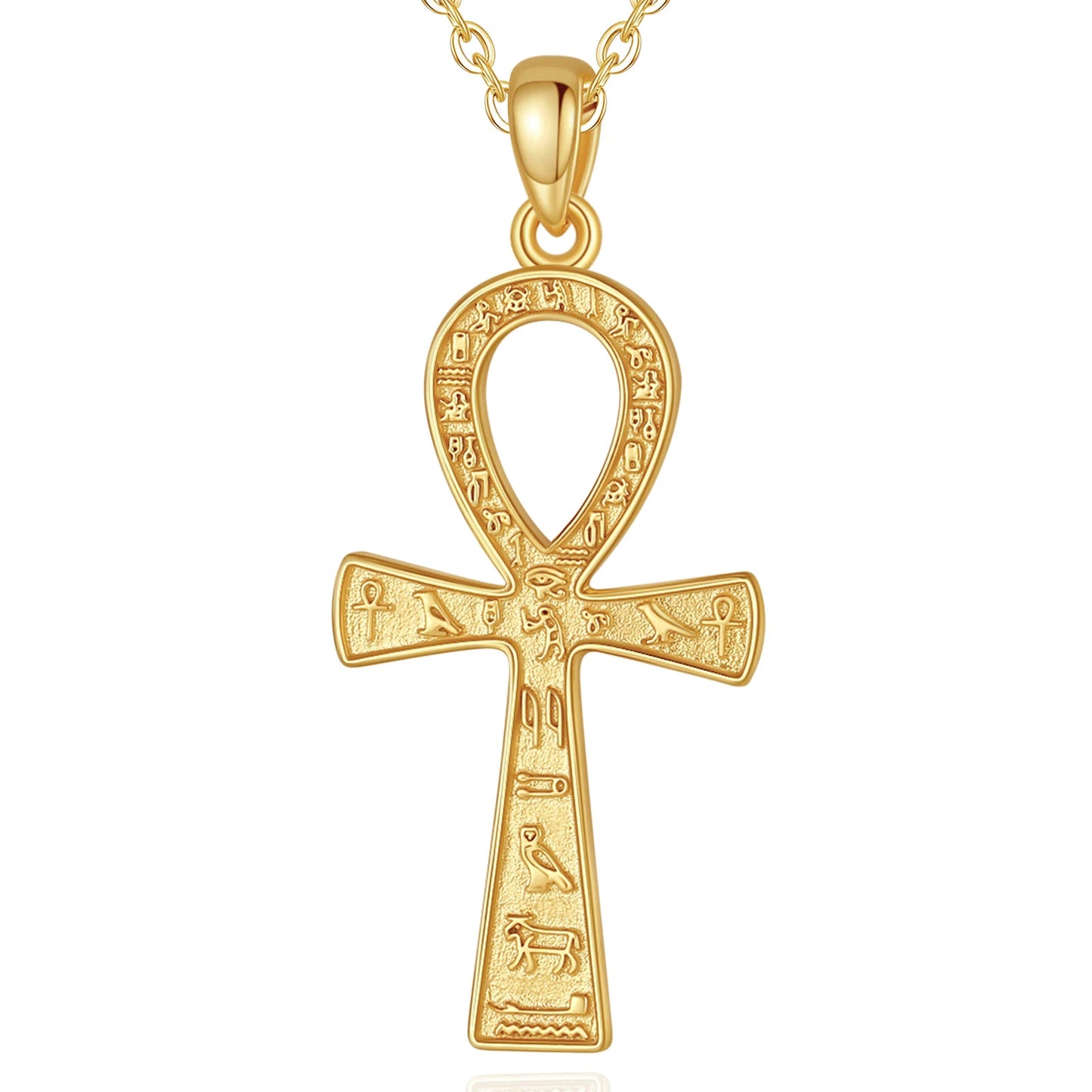 Ankh Hieroglyphs Necklace