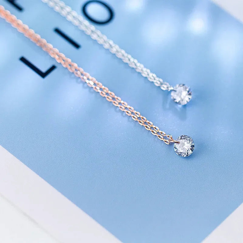OL Round Zircon Pendant