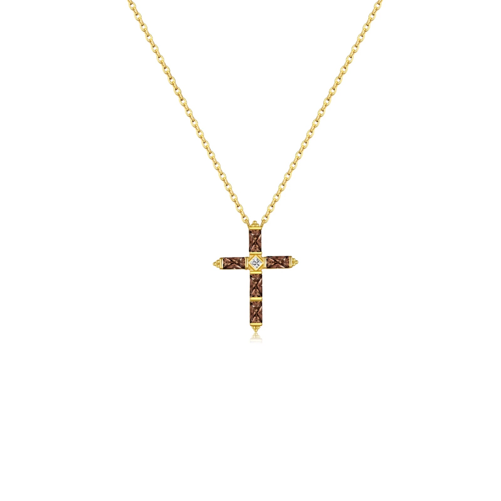 Colorful Cross Necklace