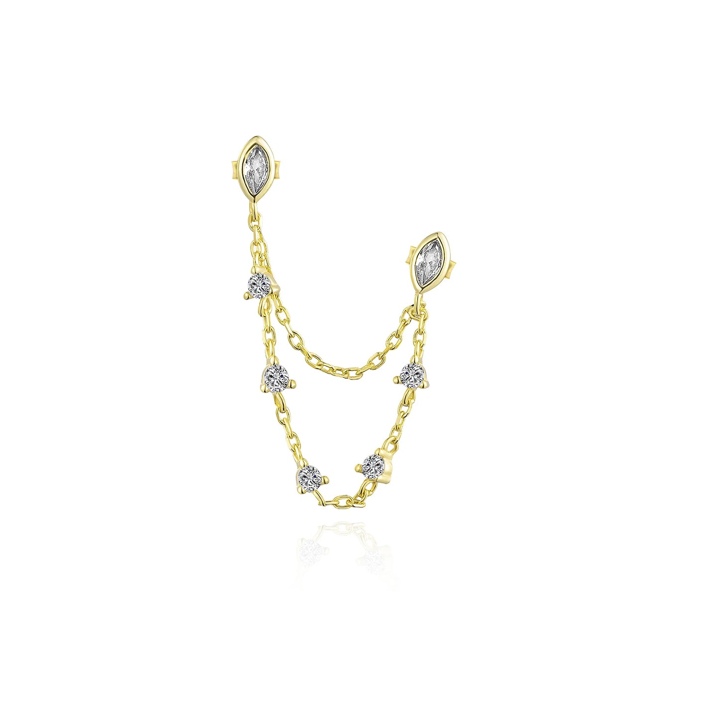 Flirt Drop Teardrops Earring