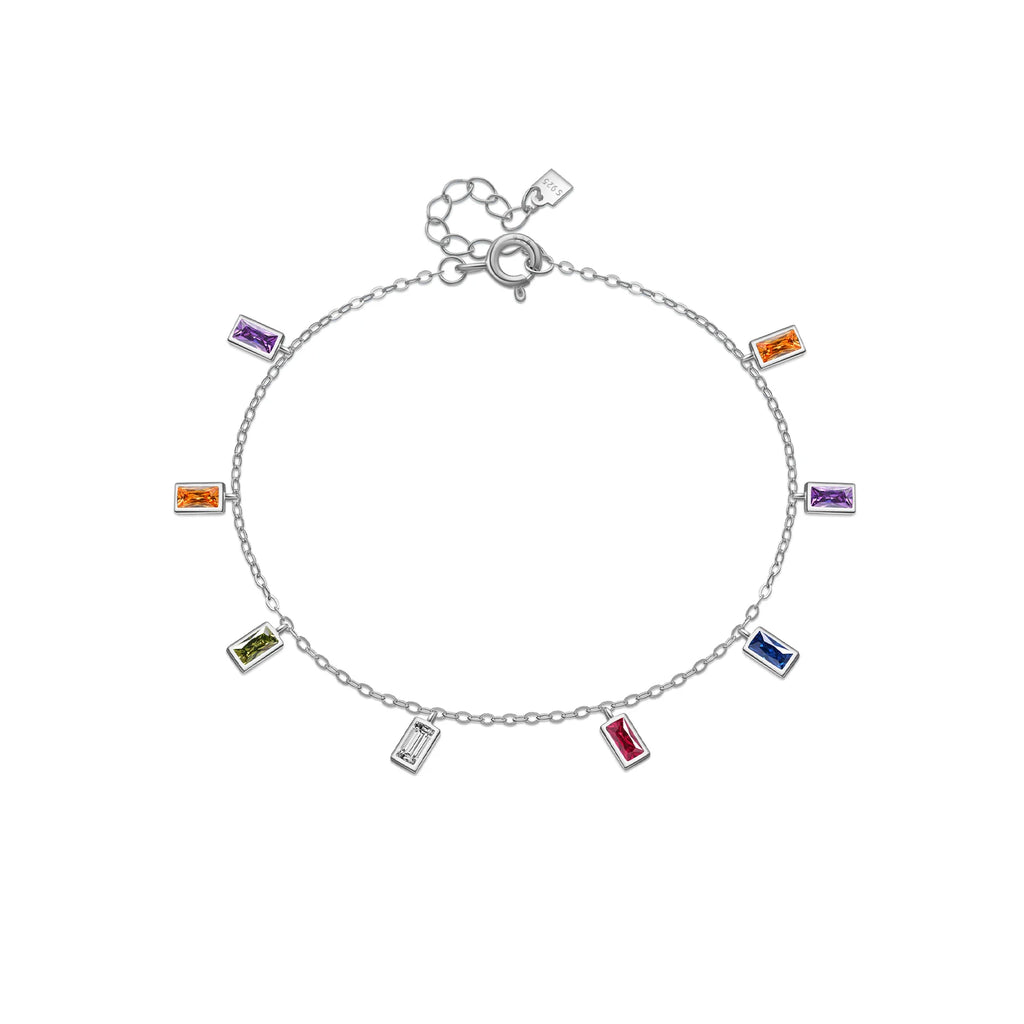 Colorful Zircon Rainbow Necklace/Bracelet