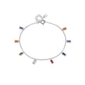 Colorful Zircon Rainbow Necklace/Bracelet