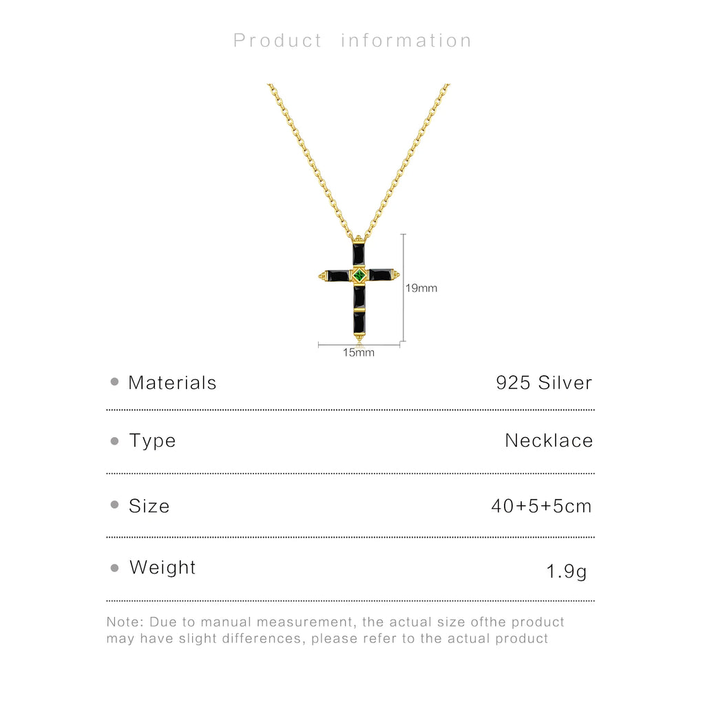 Colorful Cross Necklace