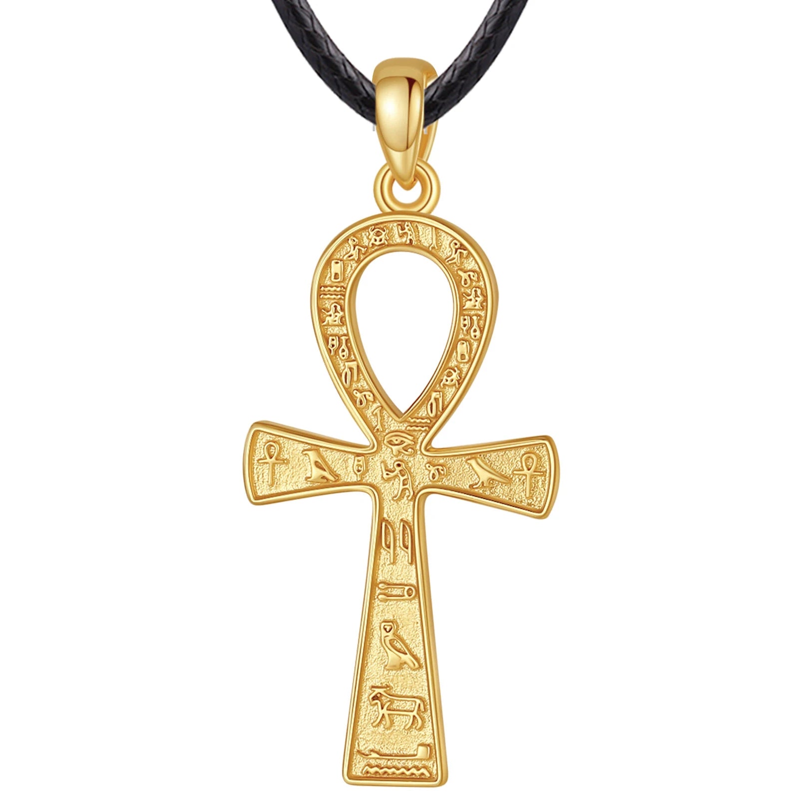 Ankh Hieroglyphs Necklace