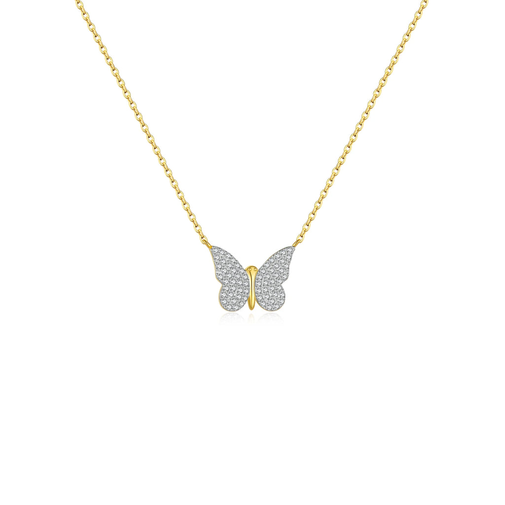 Bee Butterfly Chain Pendant
