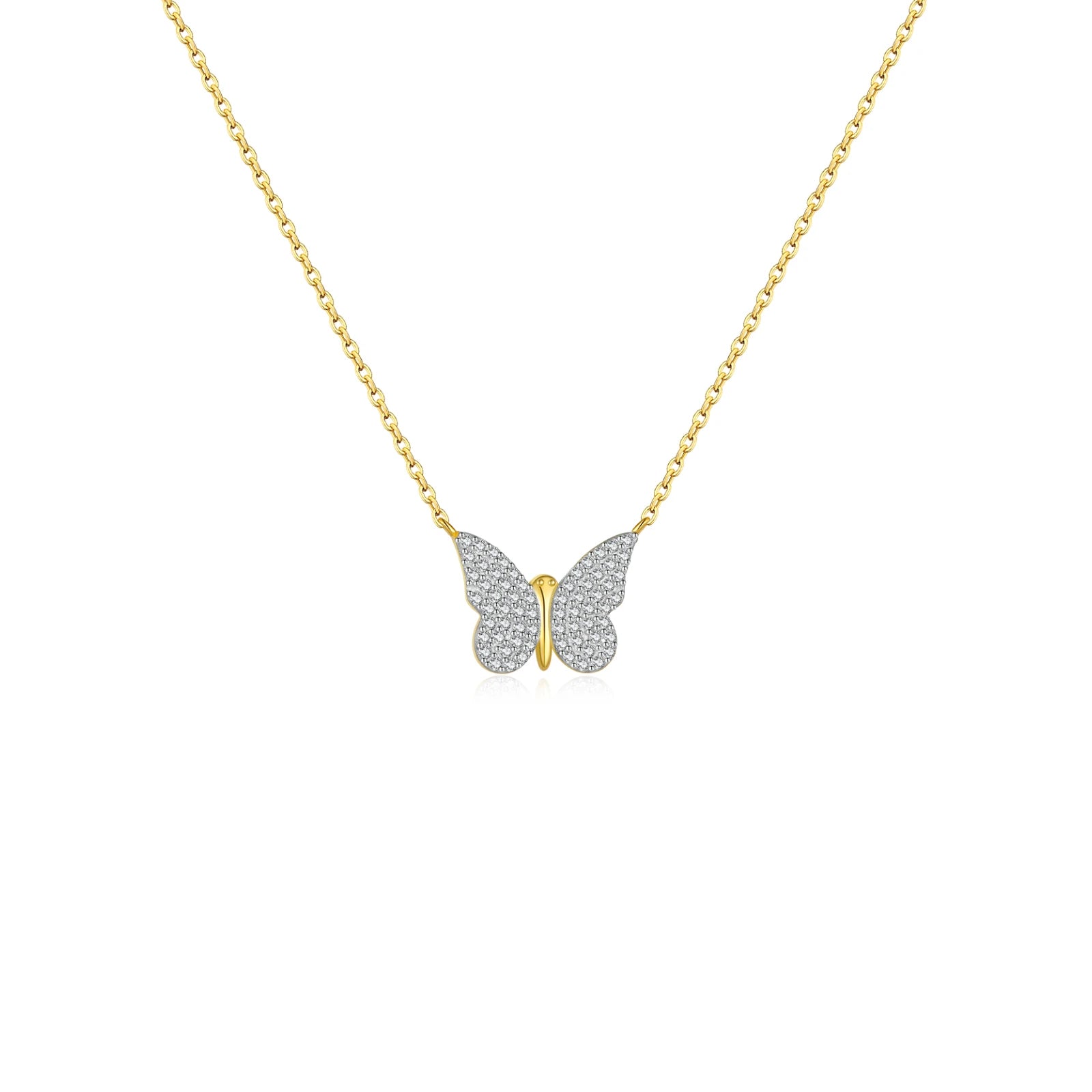 Bee Butterfly Chain Pendant