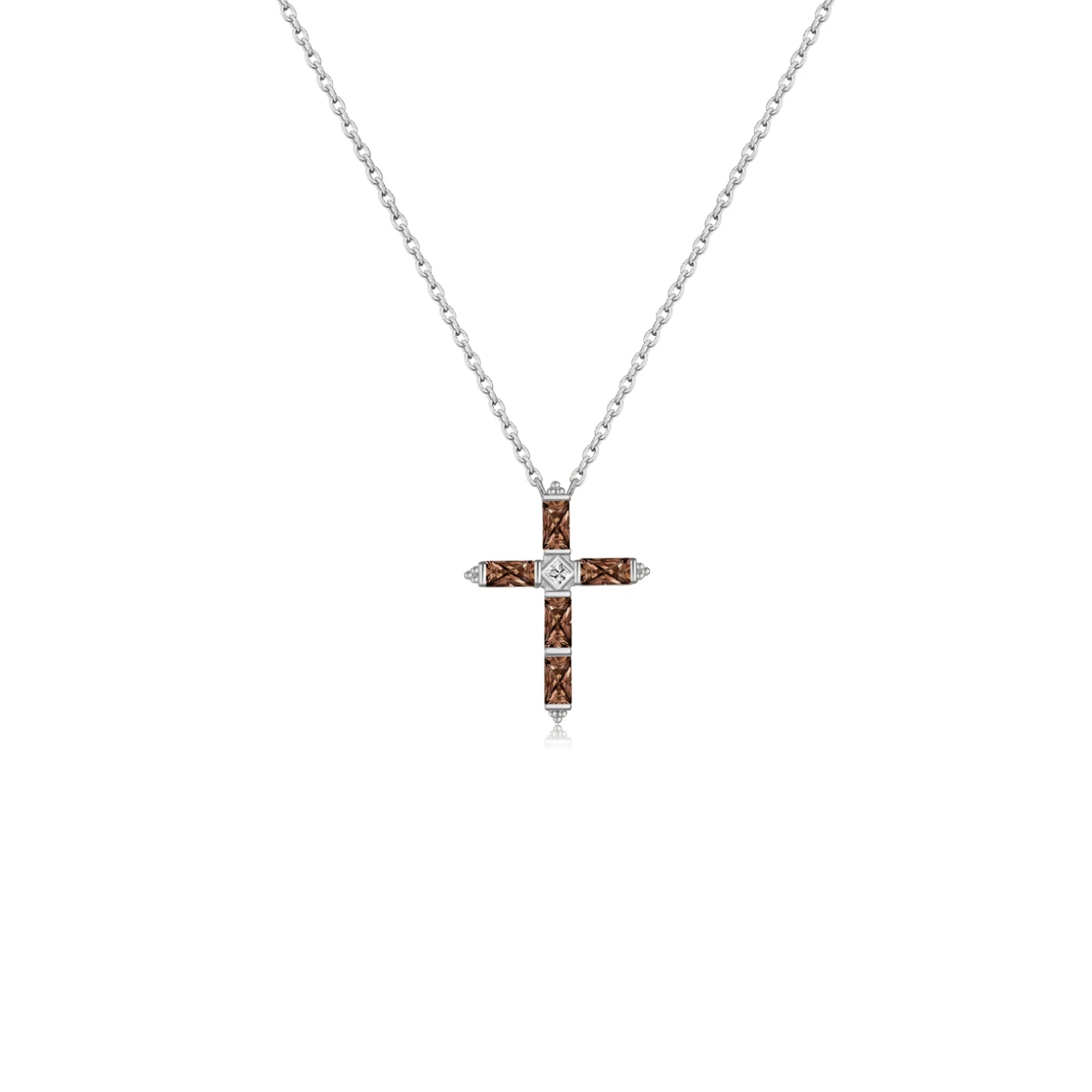 Colorful Cross Necklace
