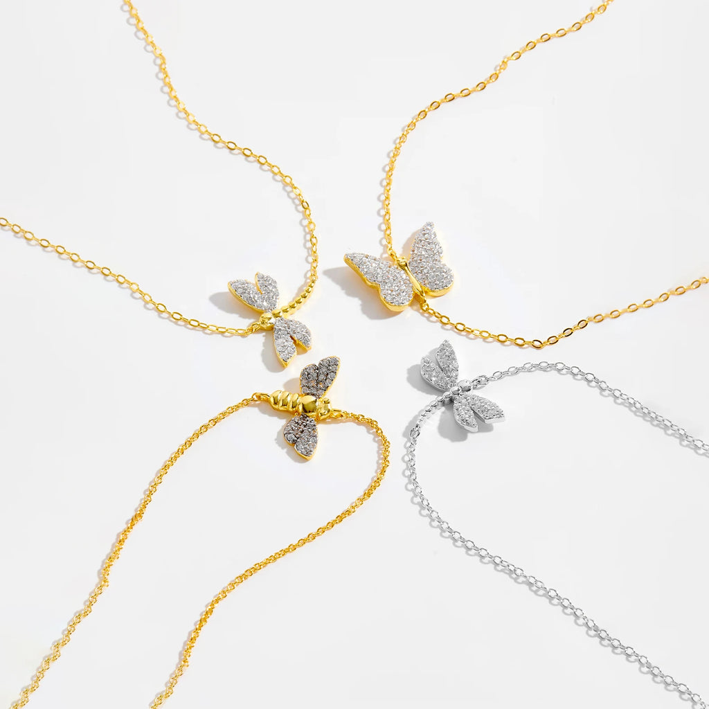 Dragonfly Bee Butterfly Chain