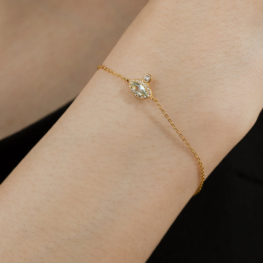 Eye Blue Bracelet Chain