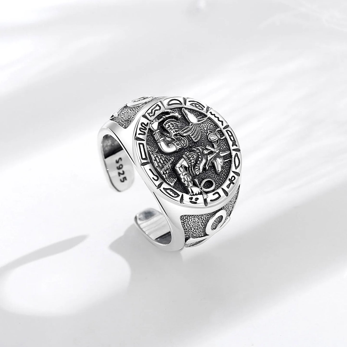 Egyptian Anubis Ring