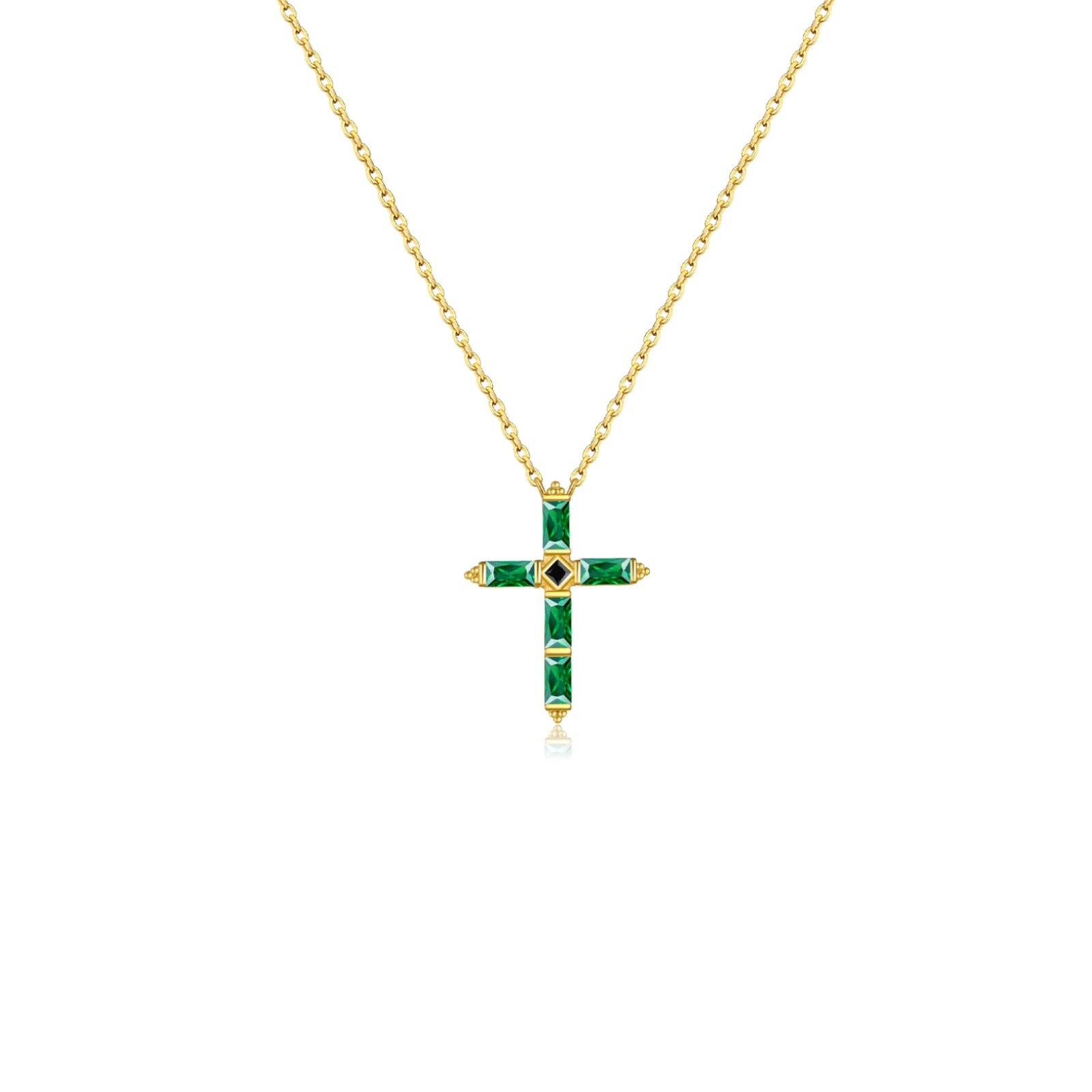 Colorful Cross Necklace