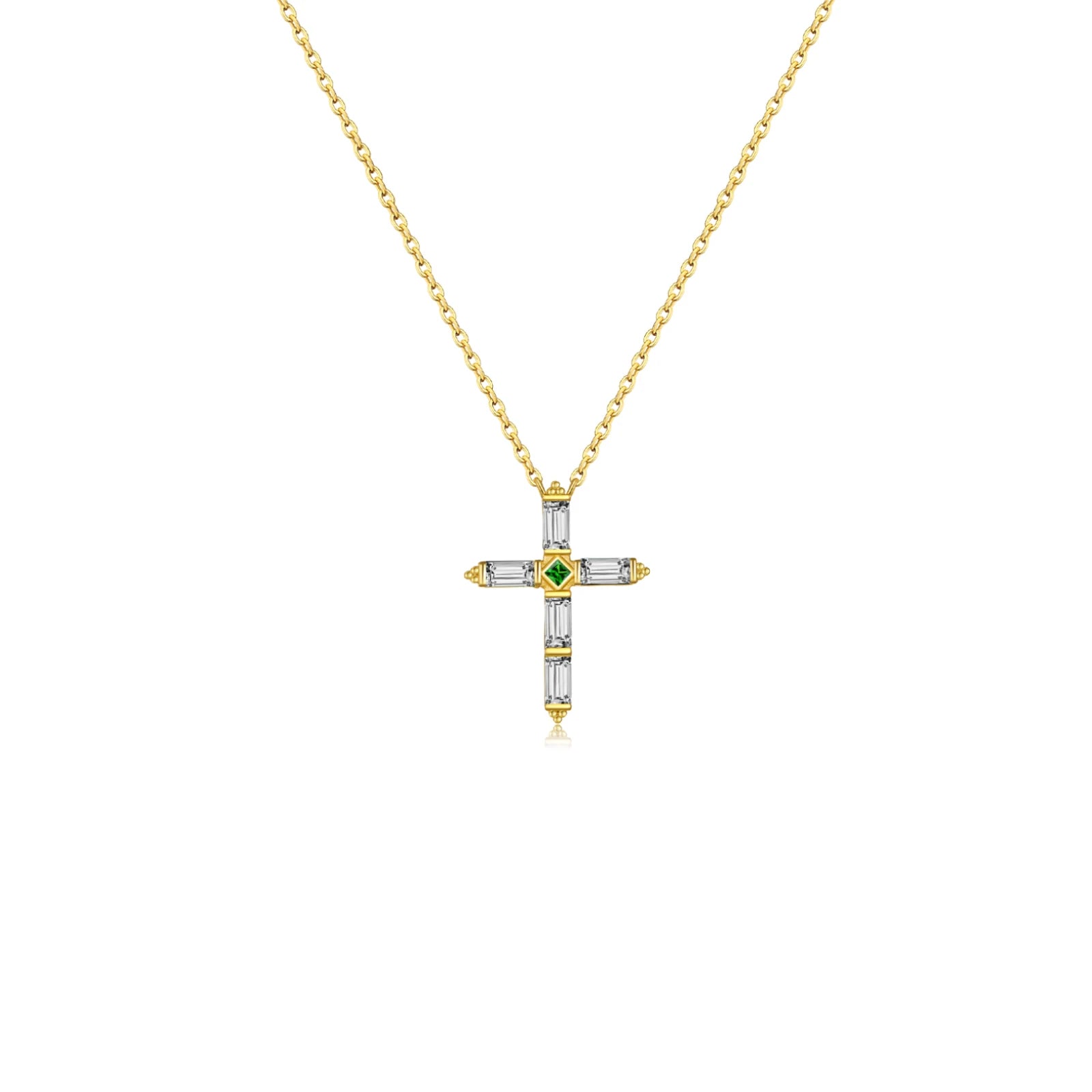 Colorful Cross Necklace
