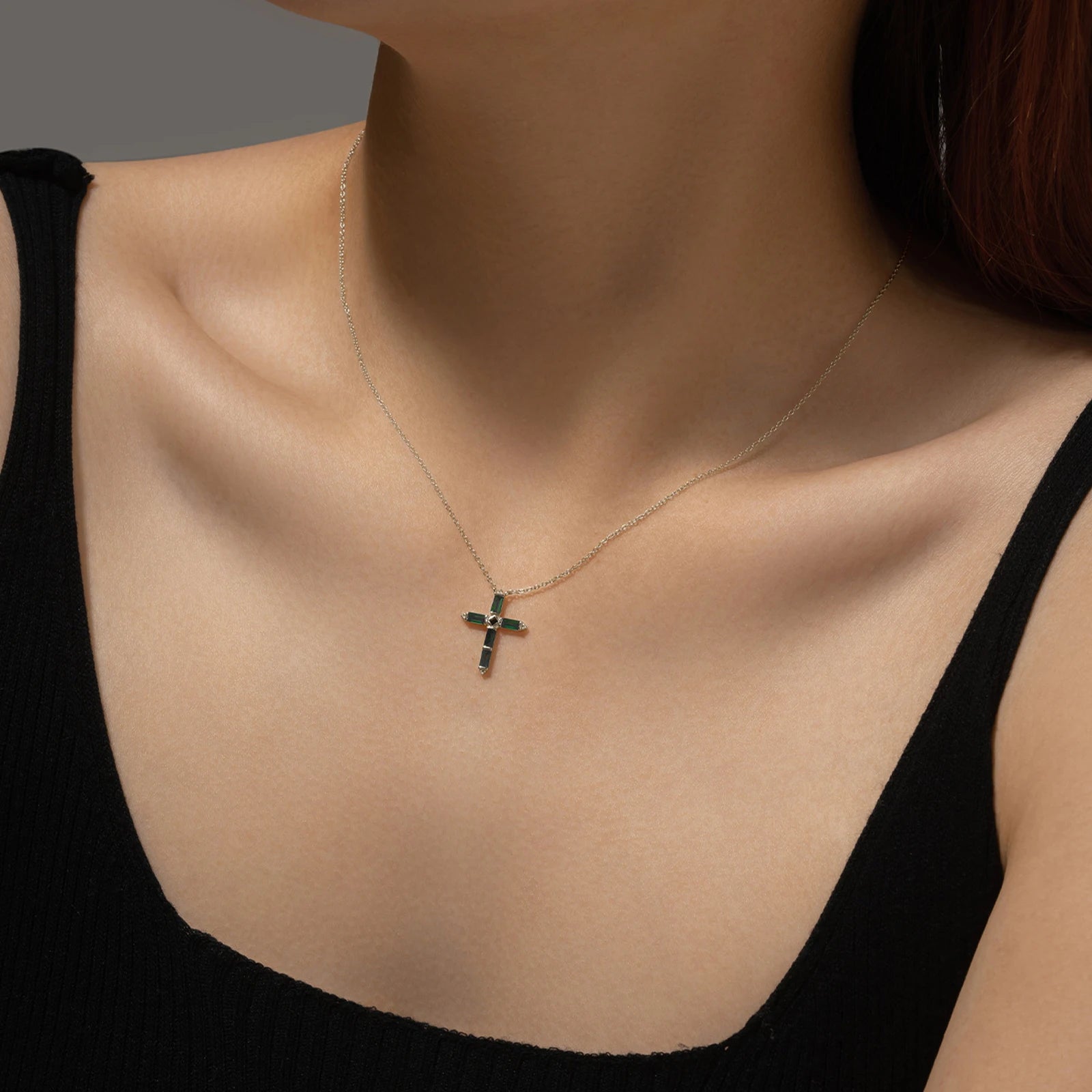 Colorful Cross Necklace