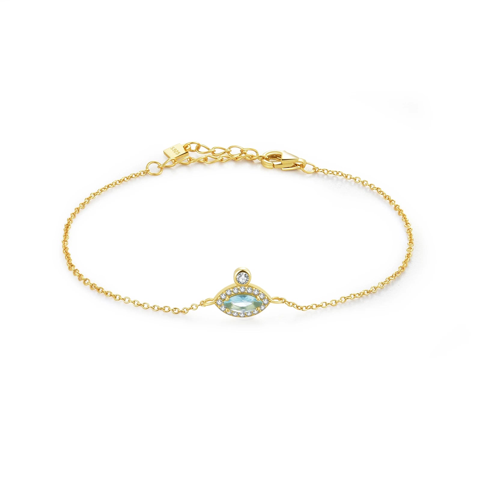 Eye Blue Bracelet Chain