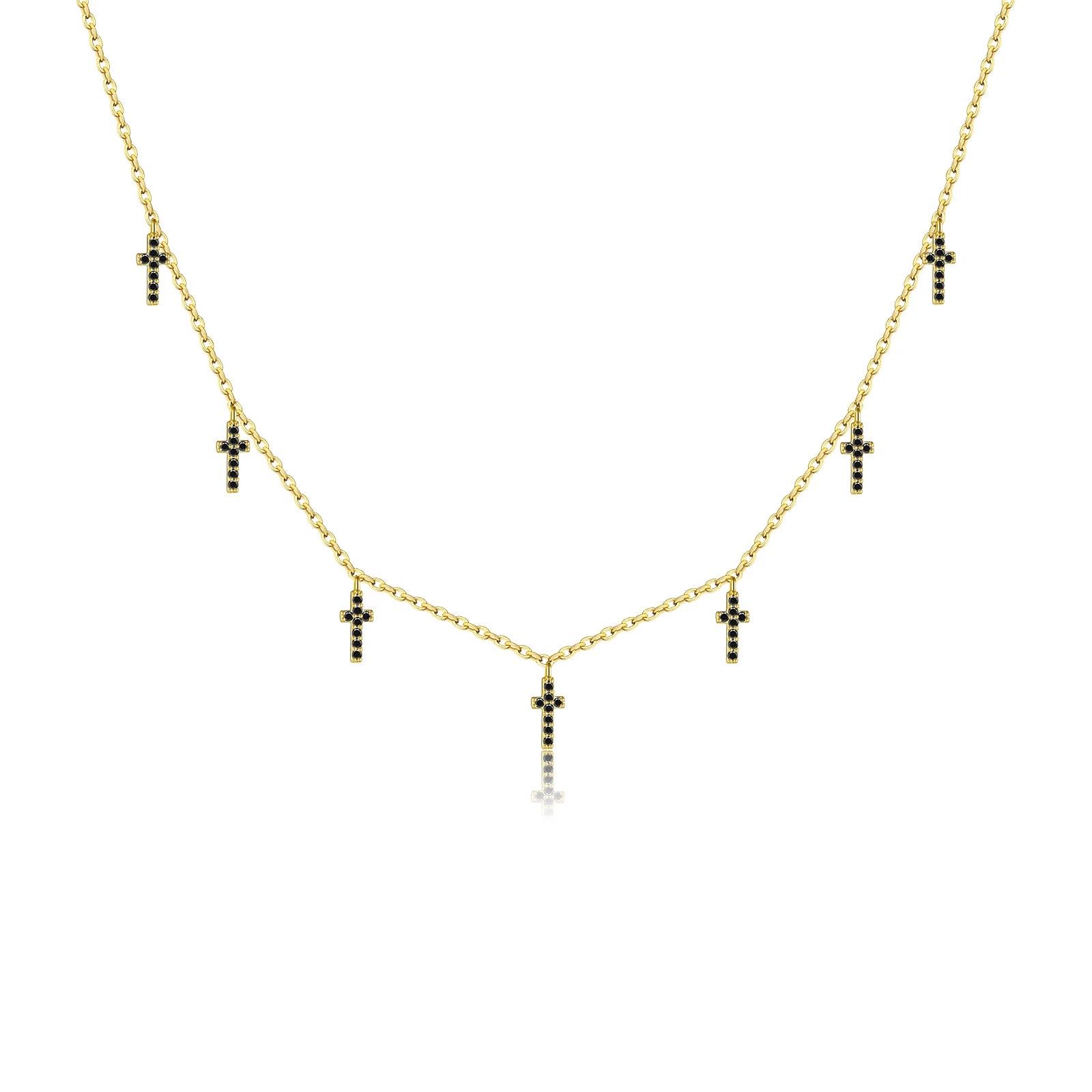 Colorful Cross Necklace