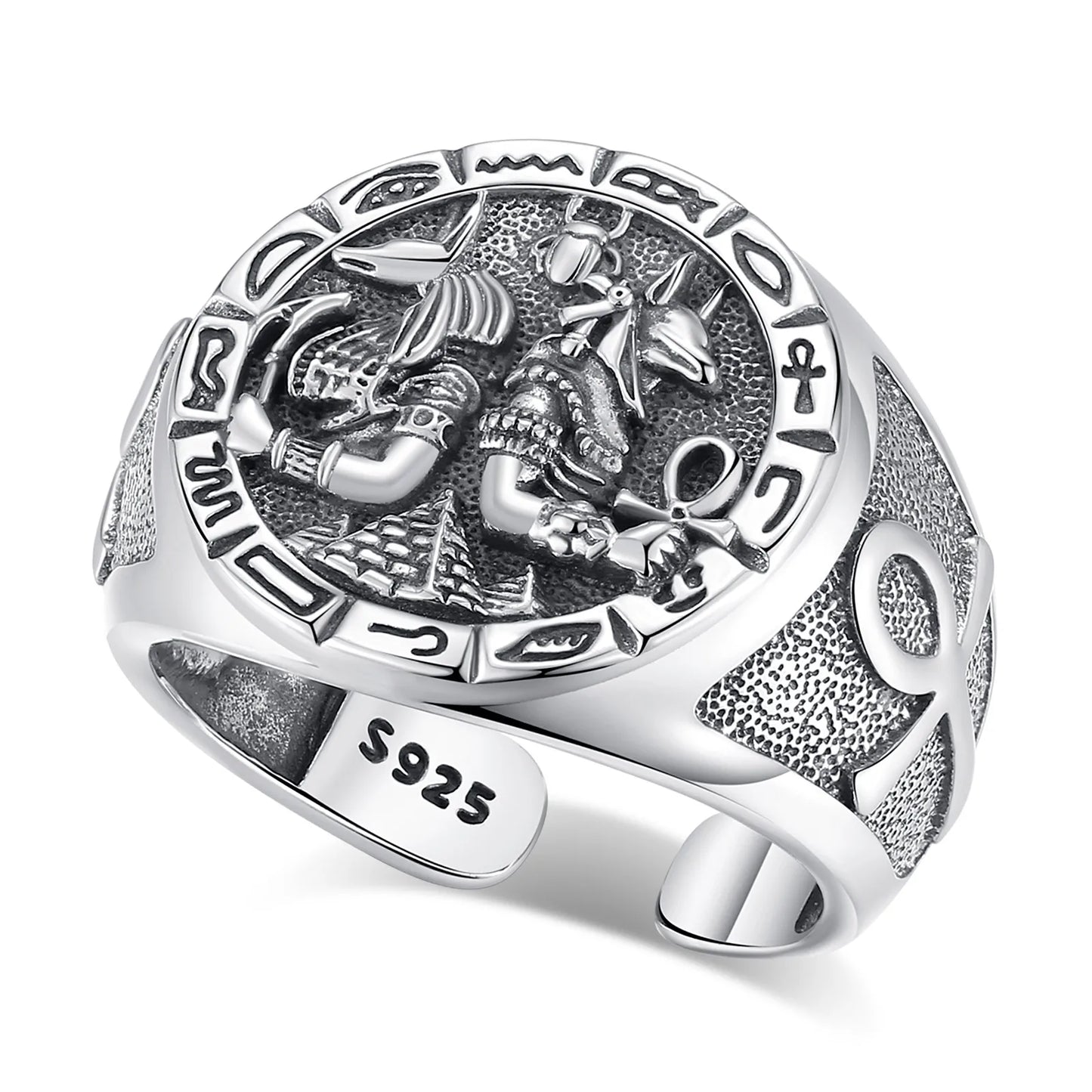 Egyptian Anubis Ring