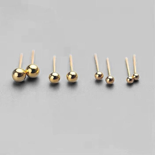 Bead Stud Earrings