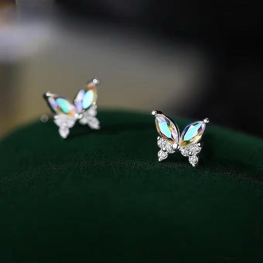 Butterfly Zircon Earrings