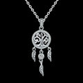 Tree of Life Dream Catcher Necklaces