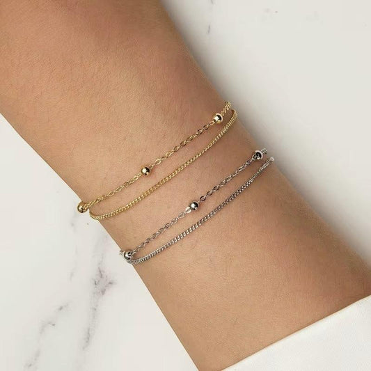 Double Layers Beads Bracelets