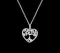 Tree of Life Heart Necklace