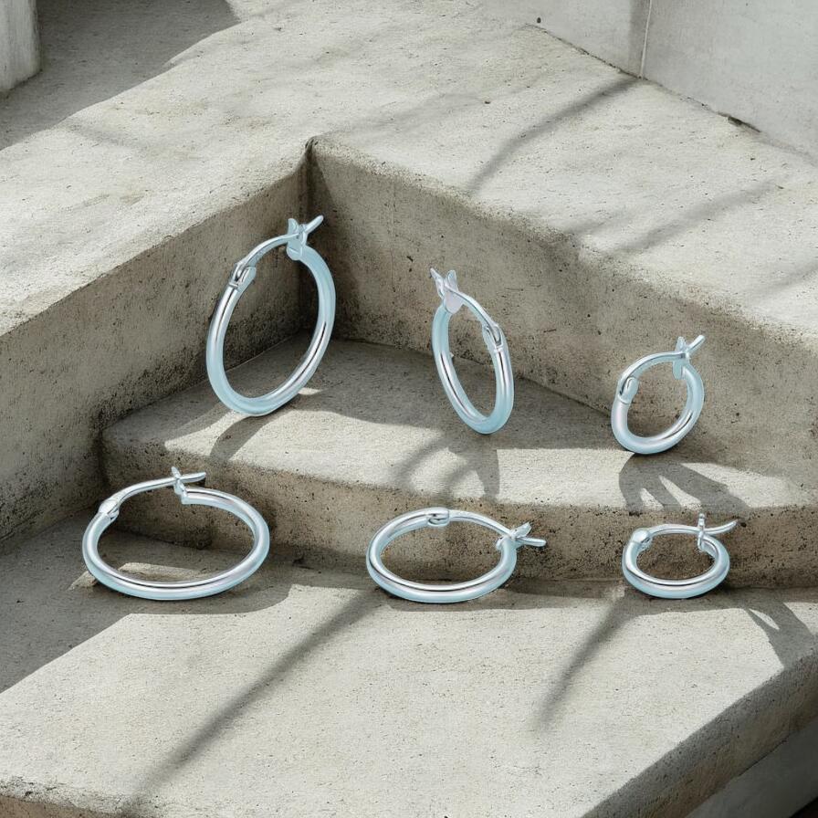 Classic Hoop Earrings,