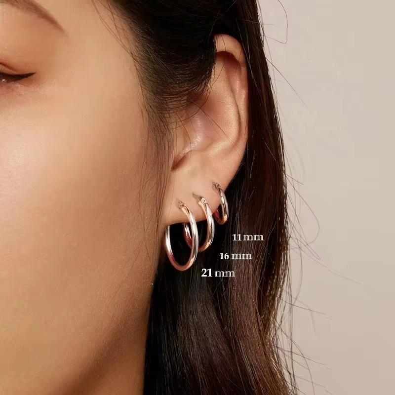 Classic Hoop Earrings,